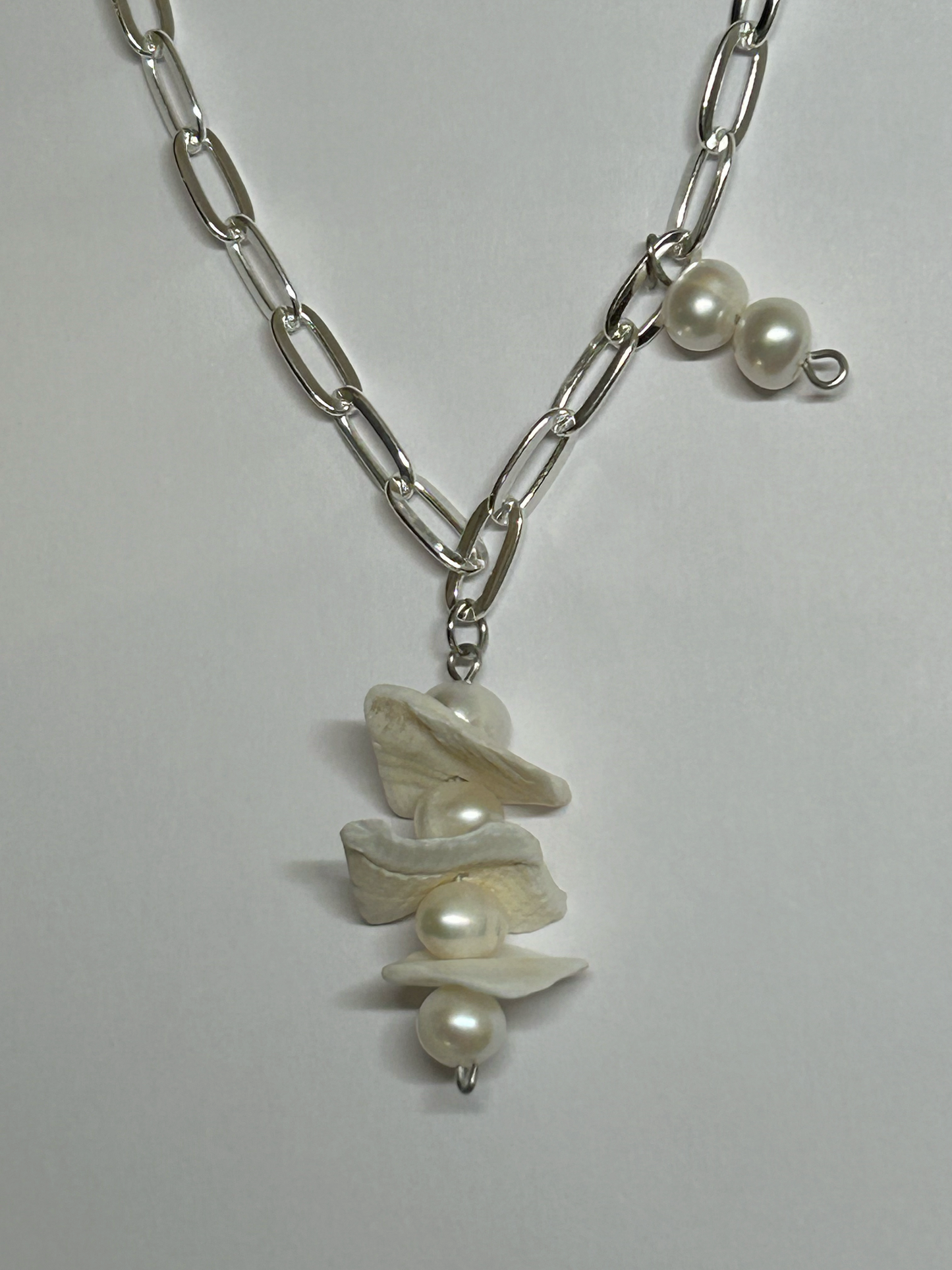 Silver coastal charm