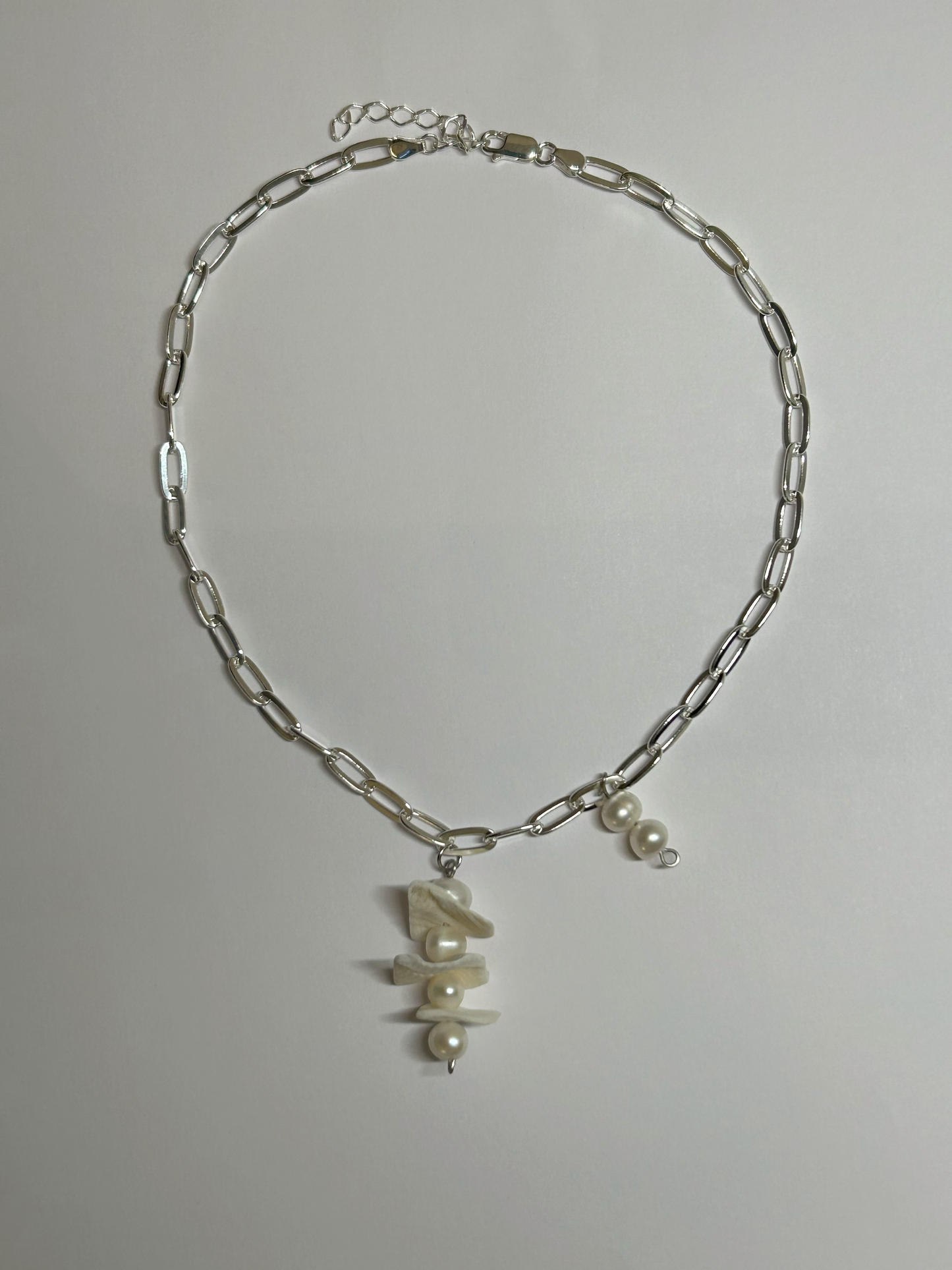 Silver coastal charm
