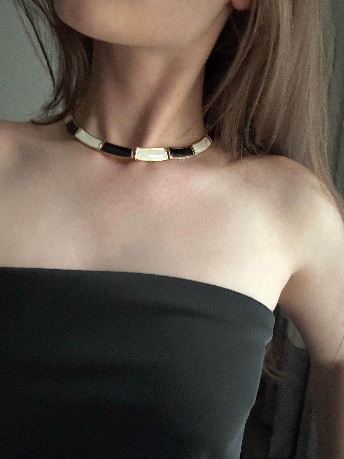 Exceptional 1980s French vintage choker