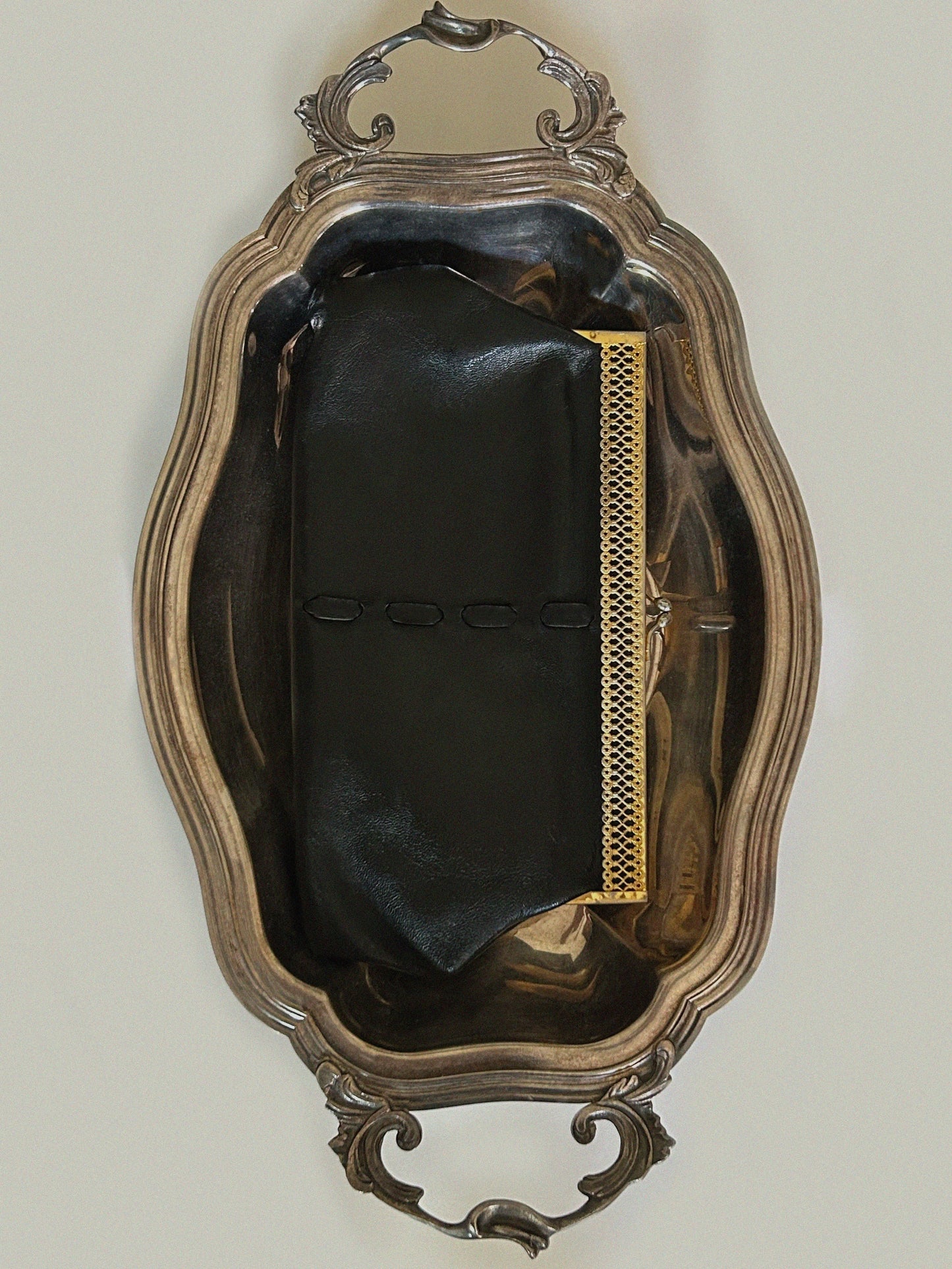 Vintage Ribbon Clutch