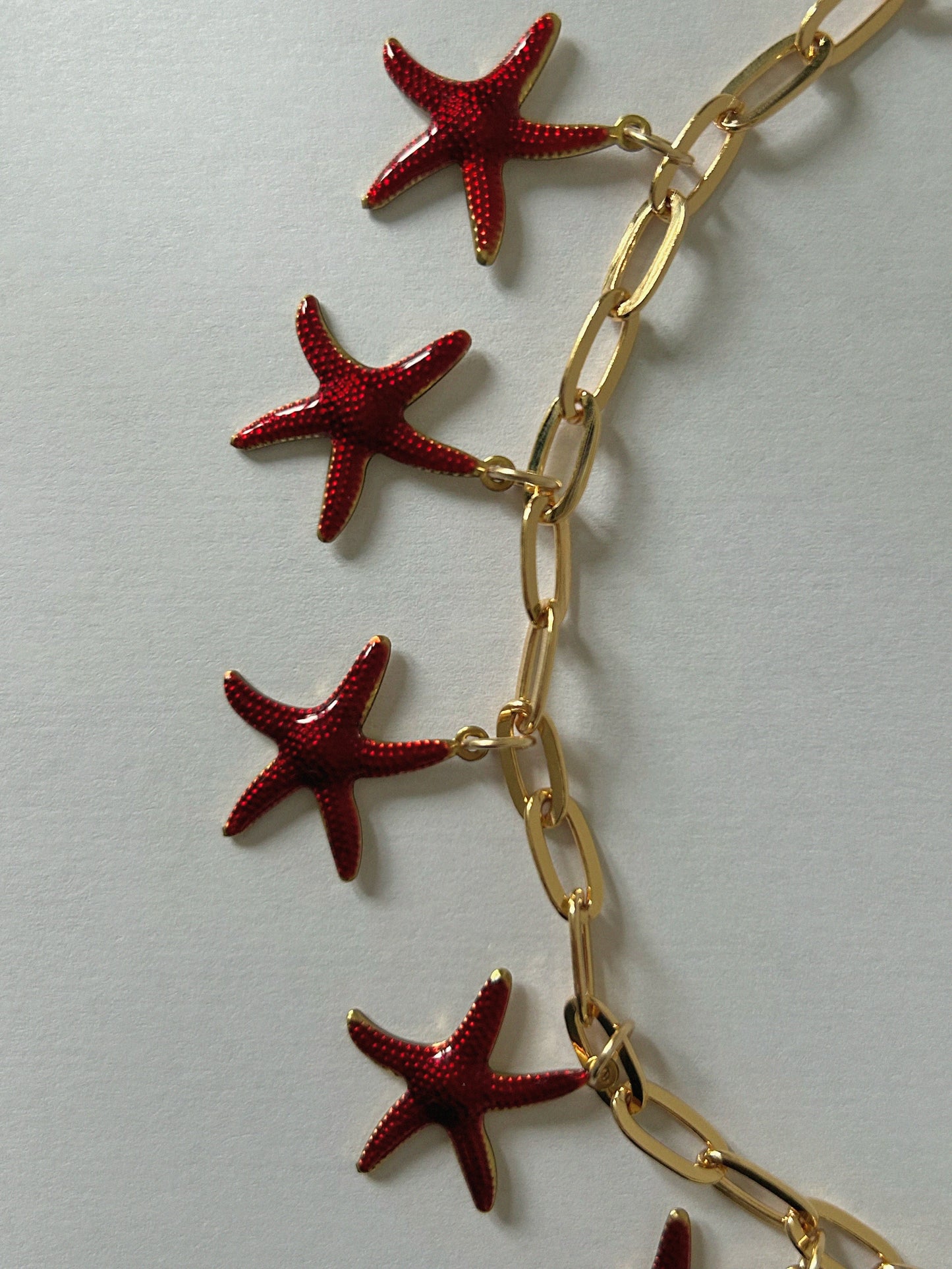 Gabrielle - Red Sea Star Necklace