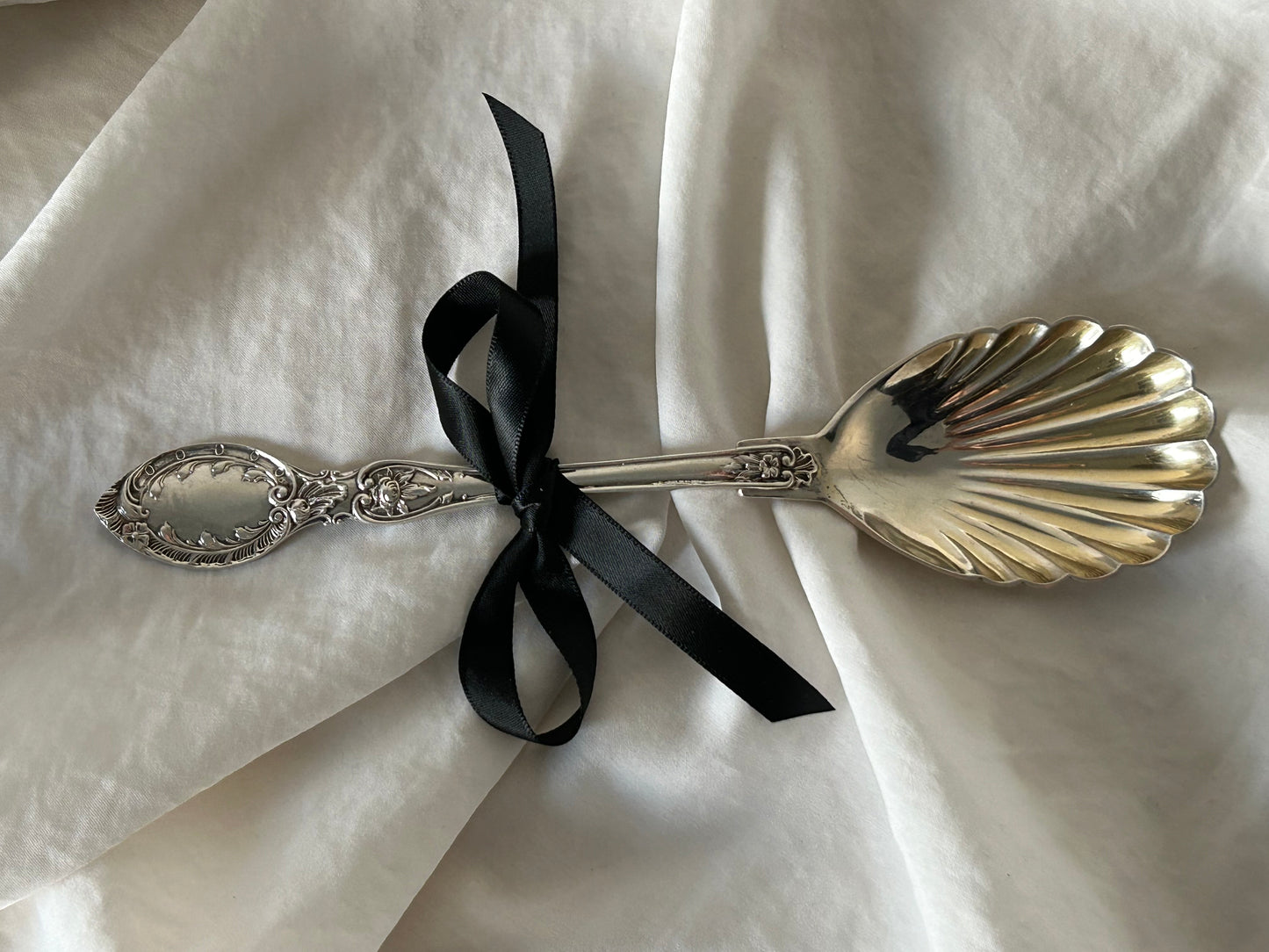 Antique Silver Ladle