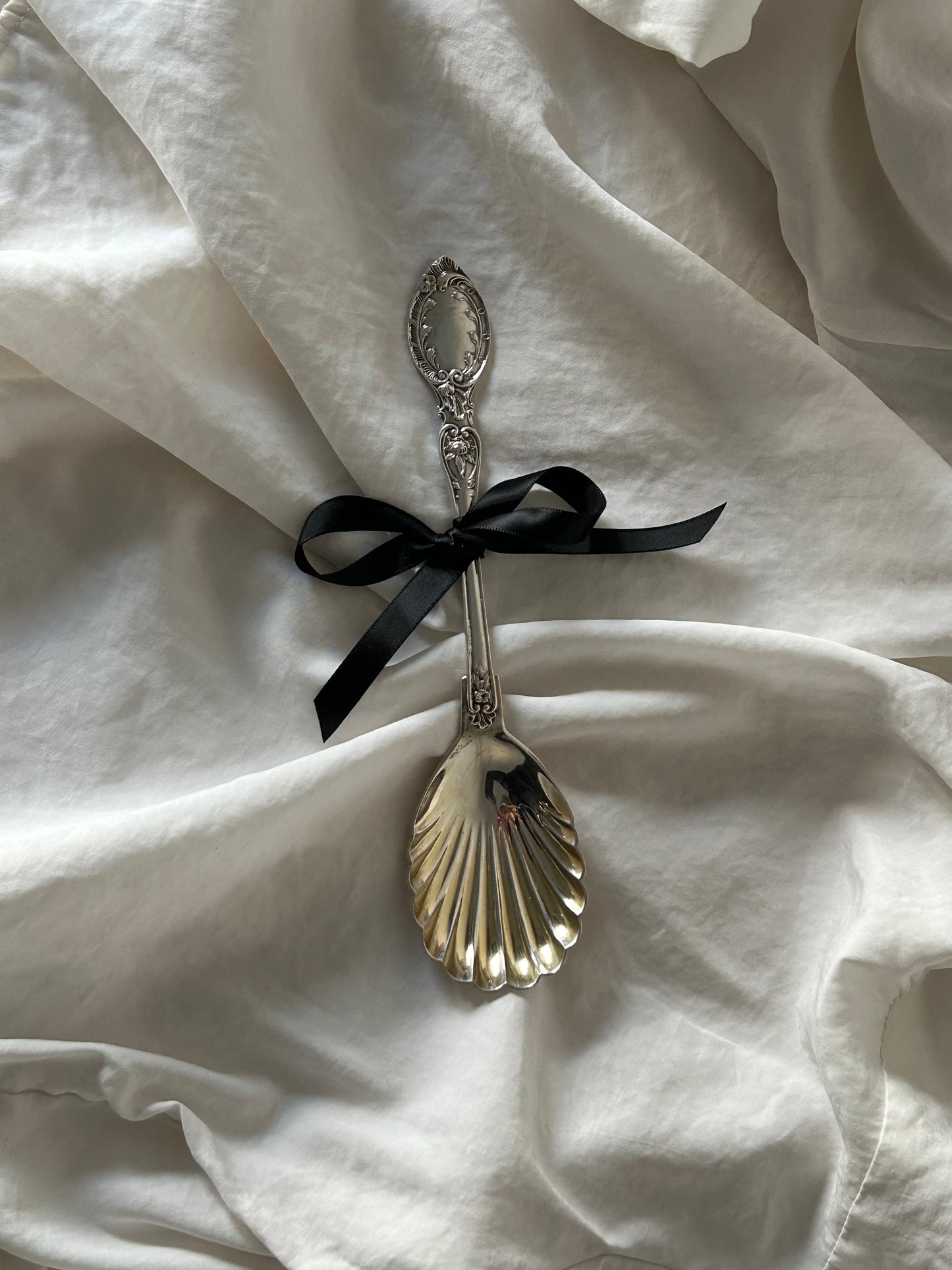 Antique Silver Ladle