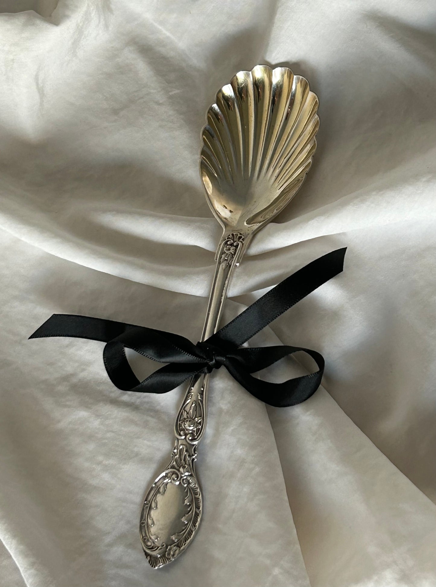 Antique Silver Ladle