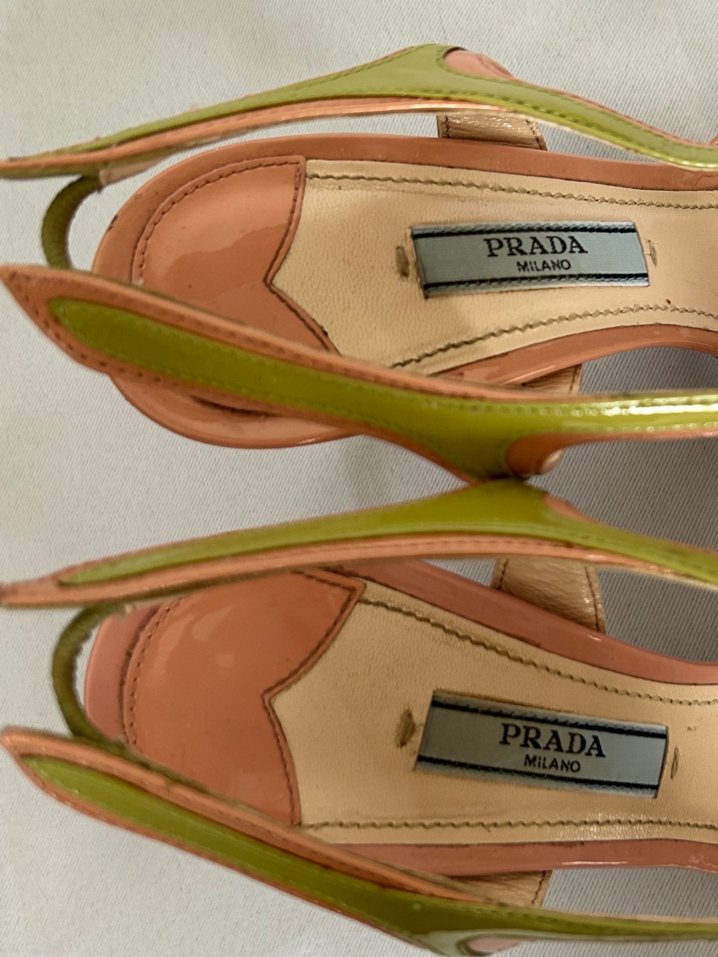 Prada heels fashion show 2012