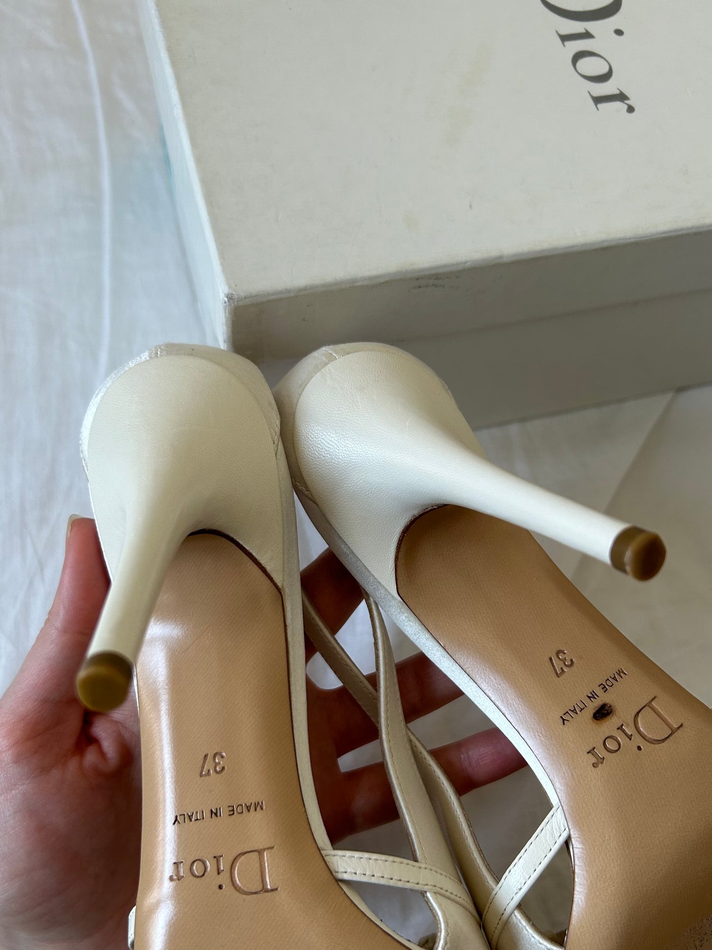 Grace Kelly Satin Dior Heels