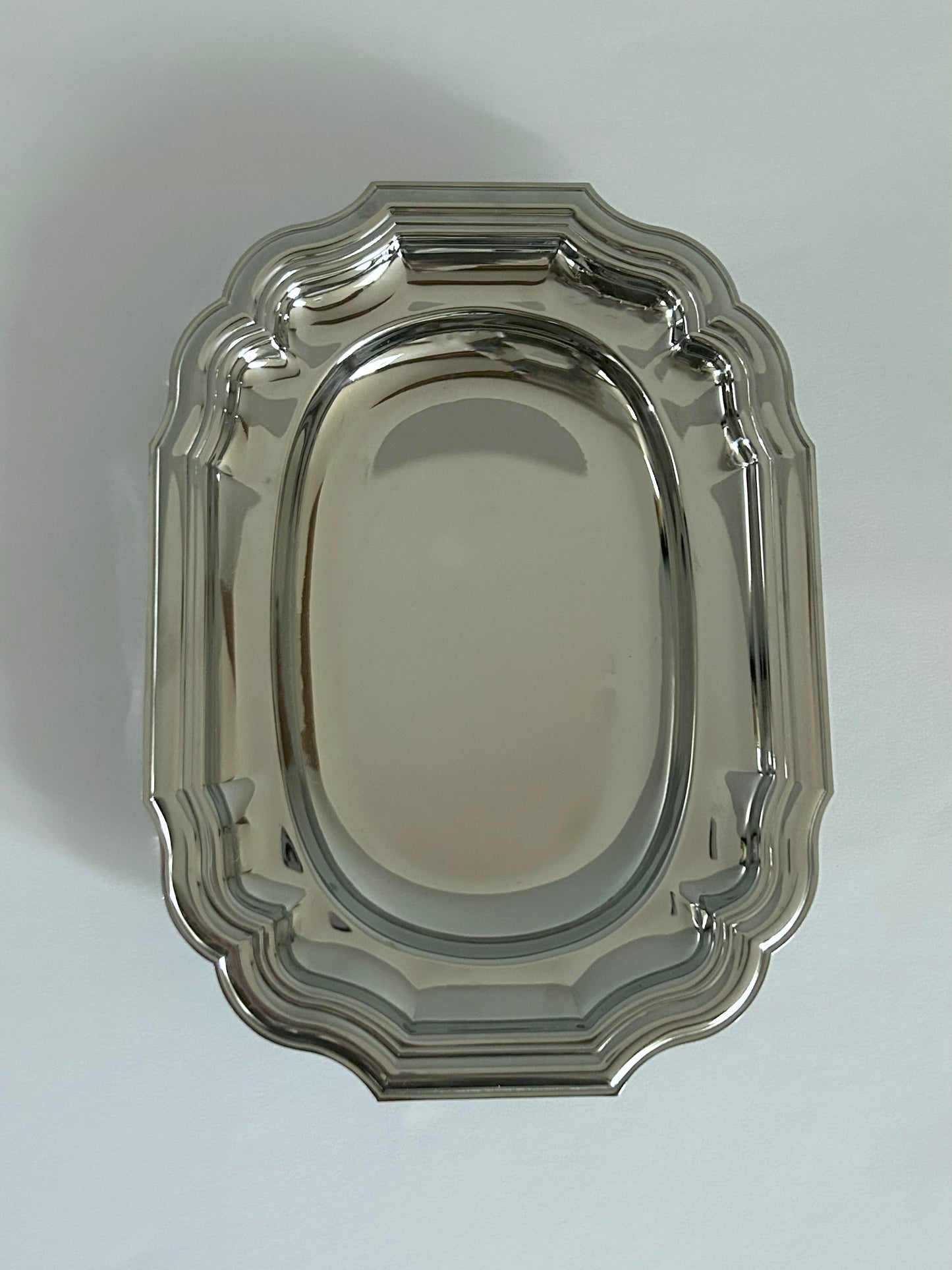 An adorned French Steel Tray