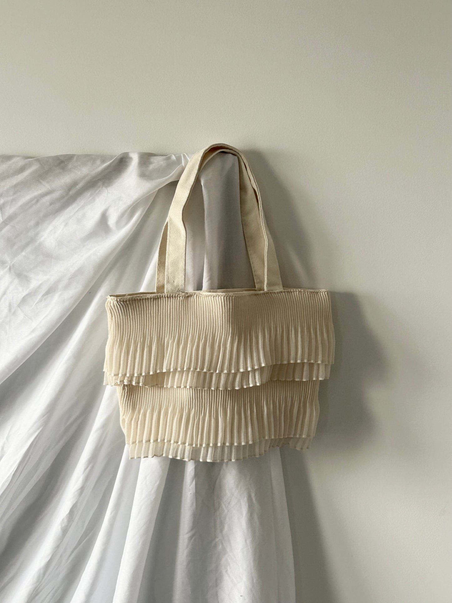 Ruffle Volant Handbag