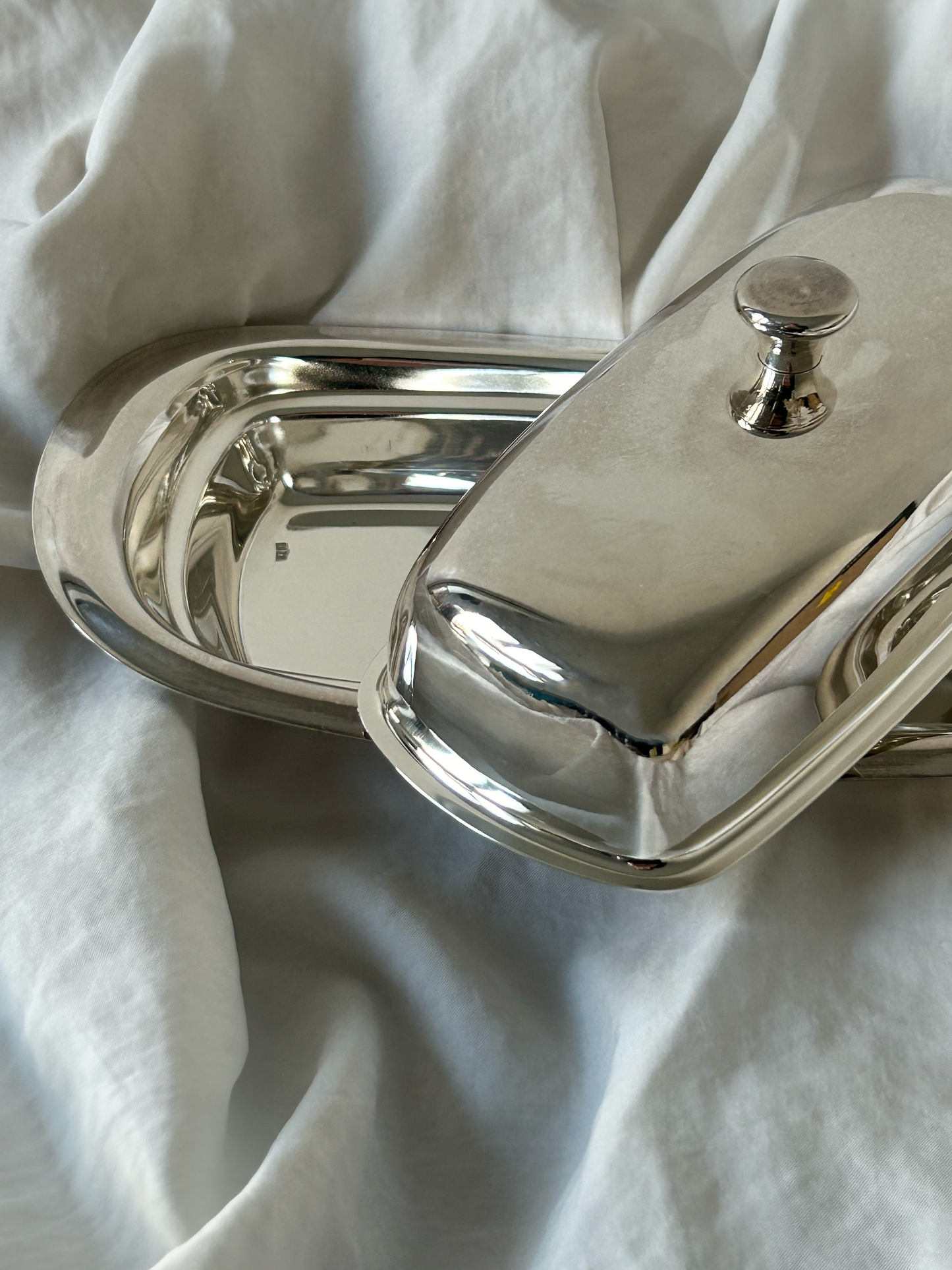 Long butter dish