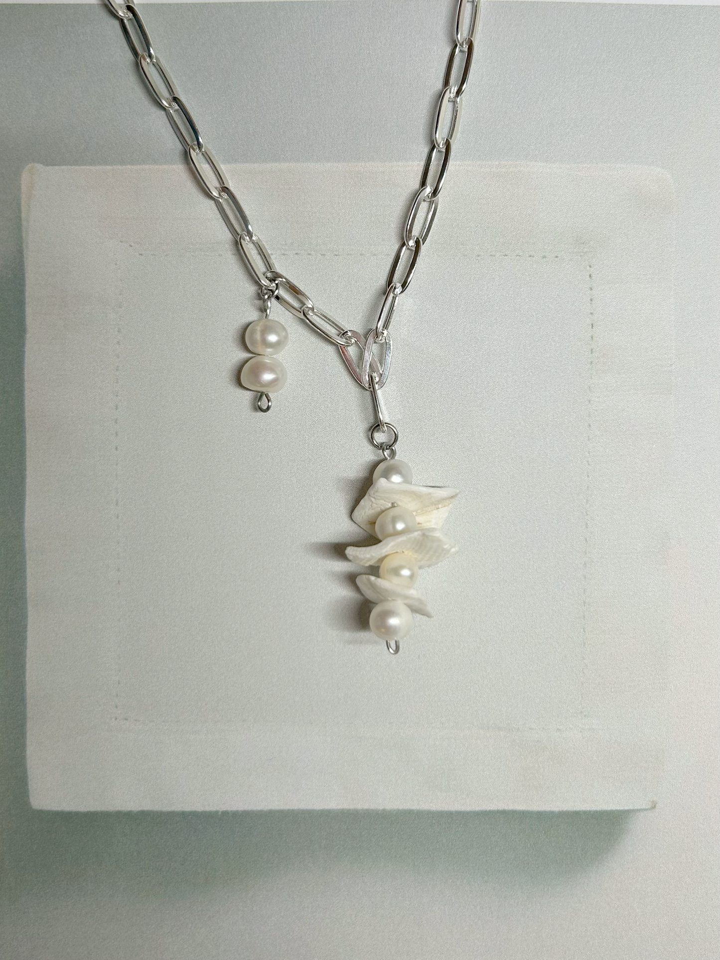 Silver coastal charm