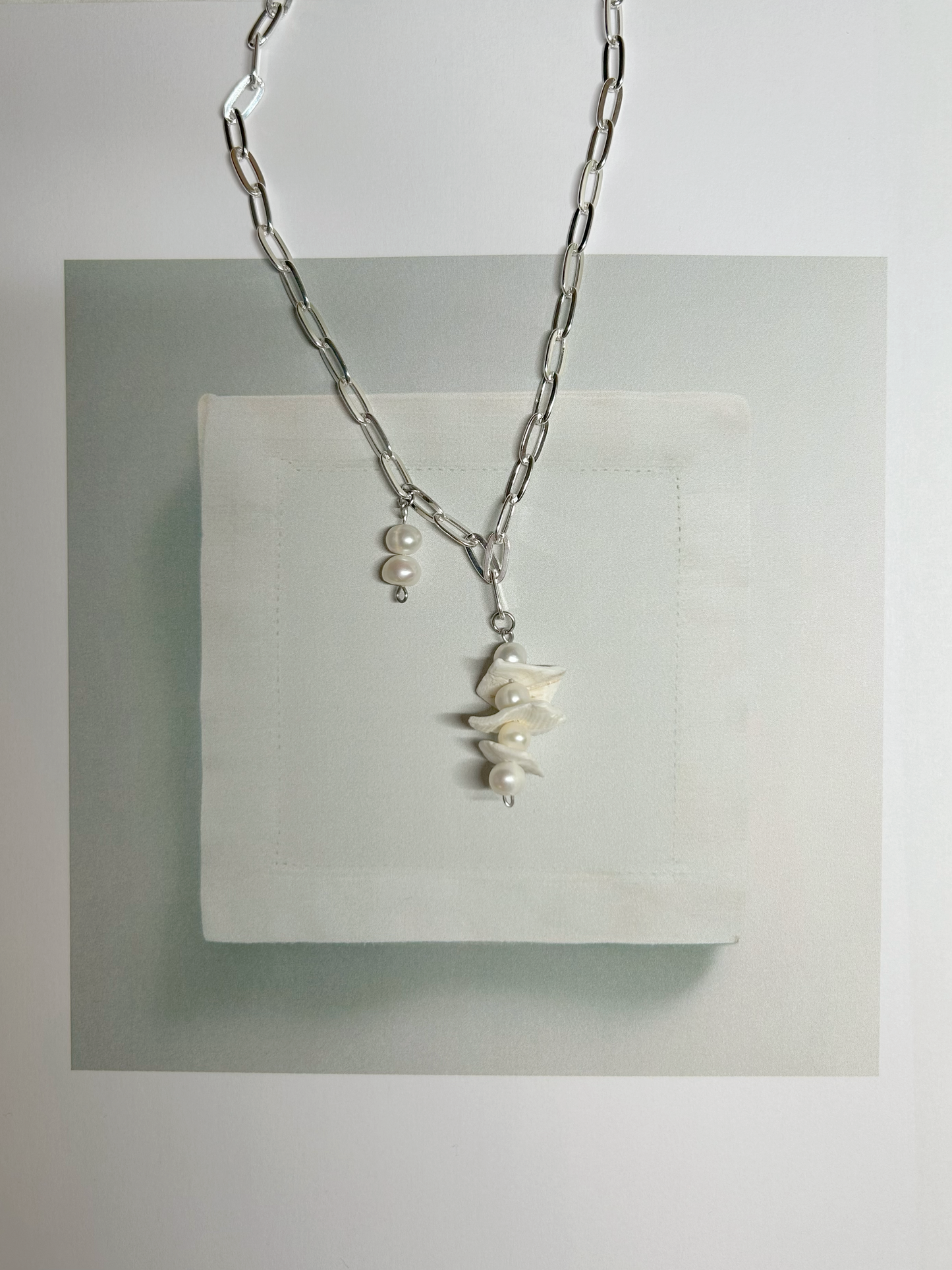 Silver coastal charm