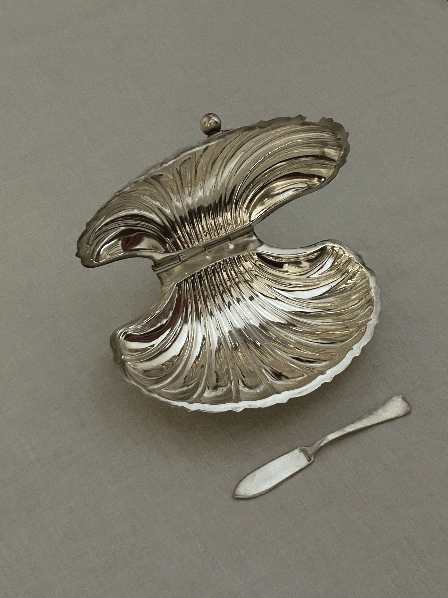 Silver Plated Butter Dish