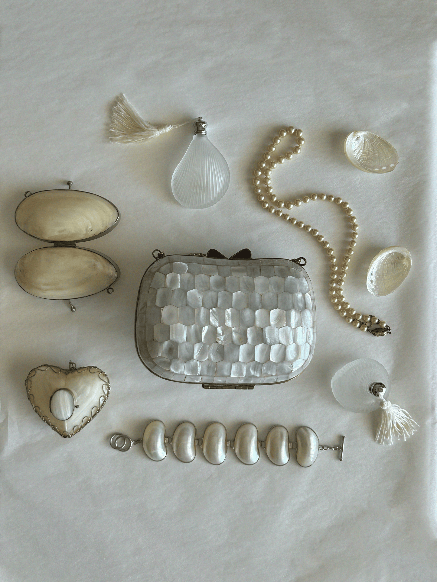 1930s - Vintage mother-of-pearl evening bag