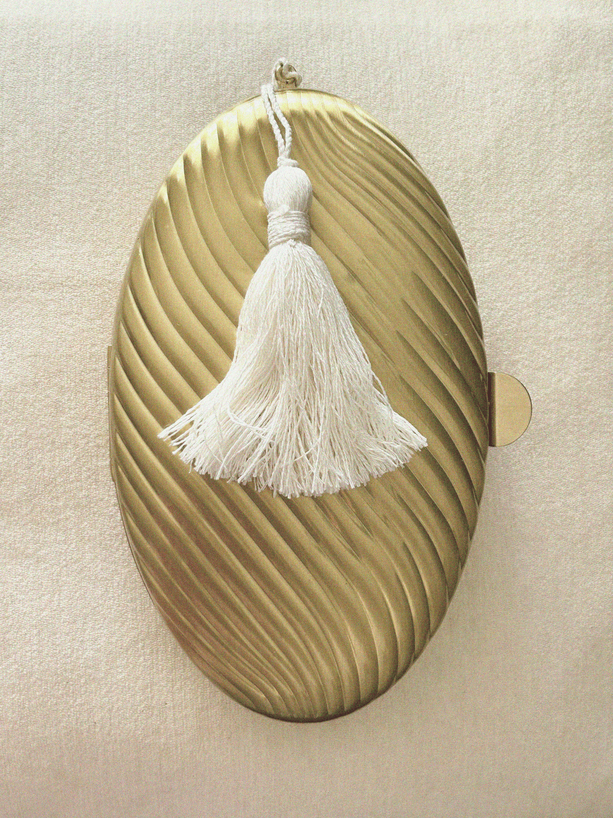 A Evening Clutch Vintage Gold Minaudière