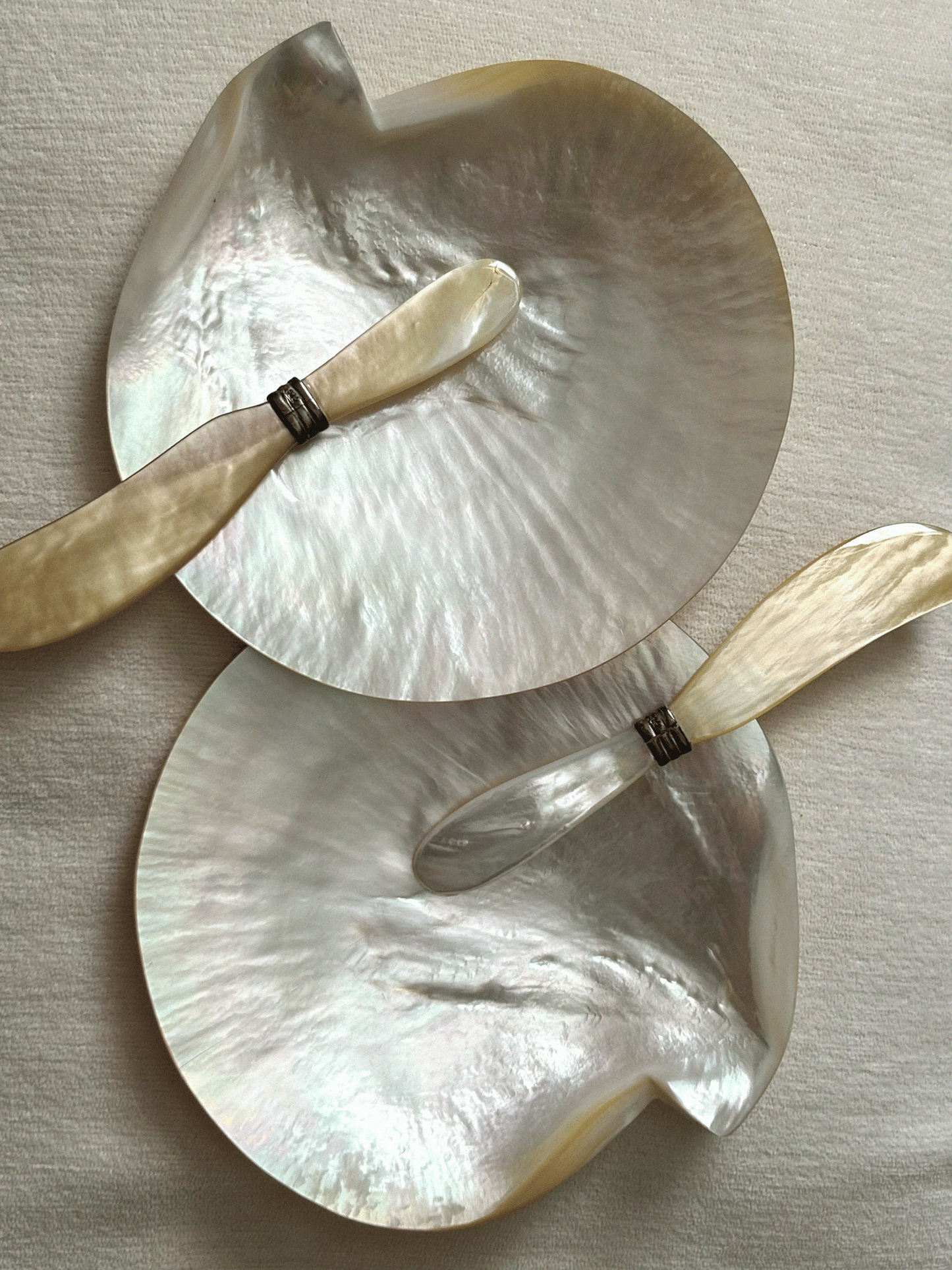 Mother of Pearl Serving Set