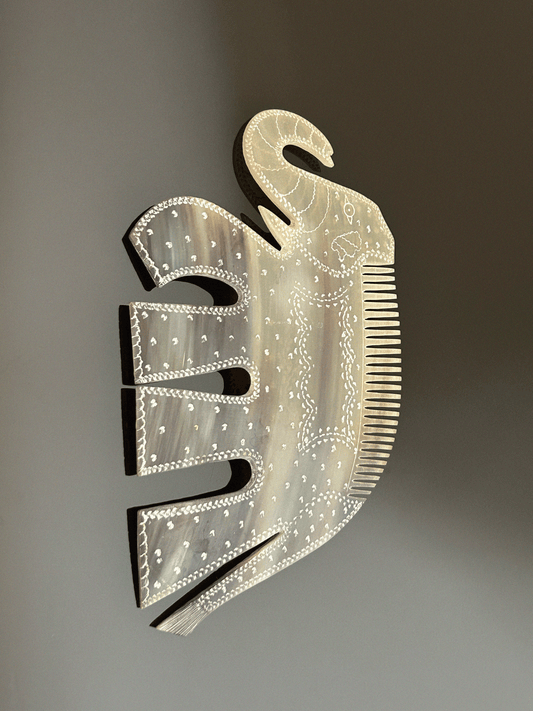 Elephant Horn Comb