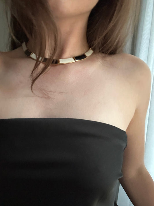 Exceptional 1980s French vintage choker