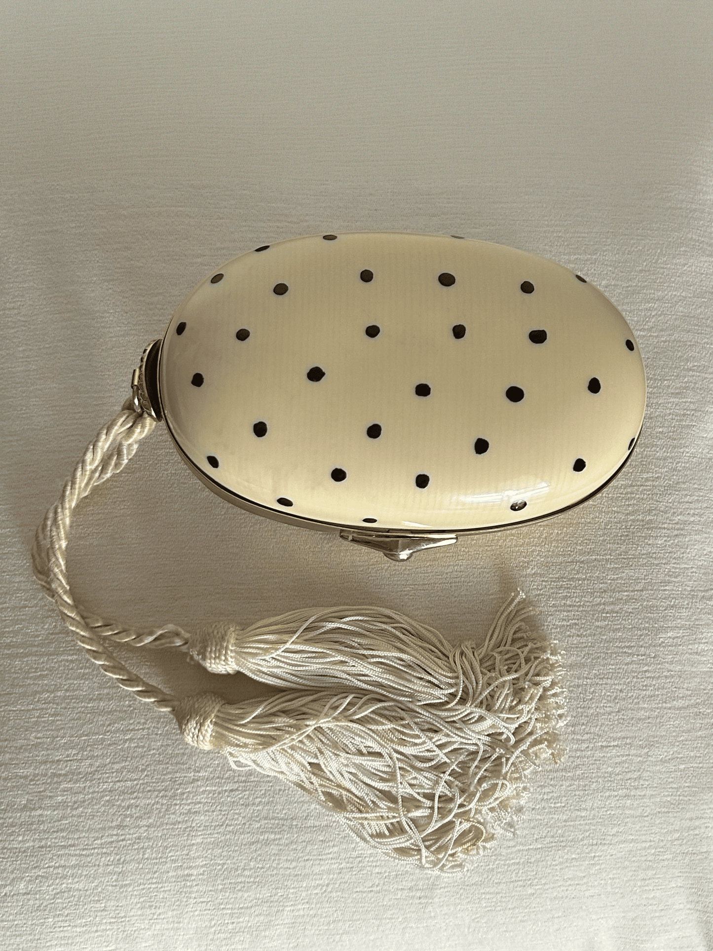 Saks Fifth Avenue Vintage Polka Dot Minaudière
