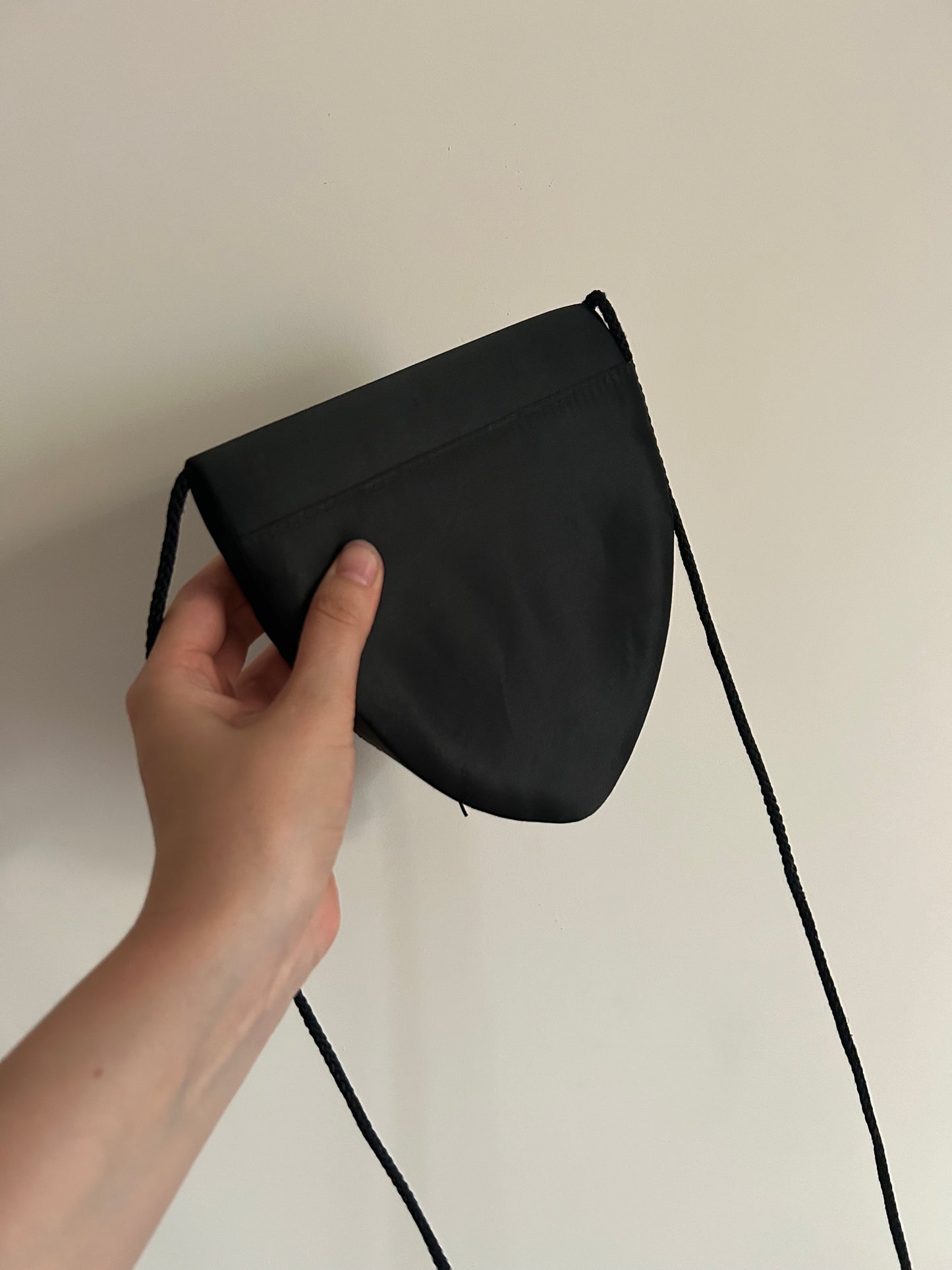 Van Cleef & Arpels Vintage Black Tasseled Silk Purse