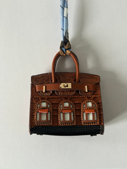 Mini House-Shaped Charm Bag