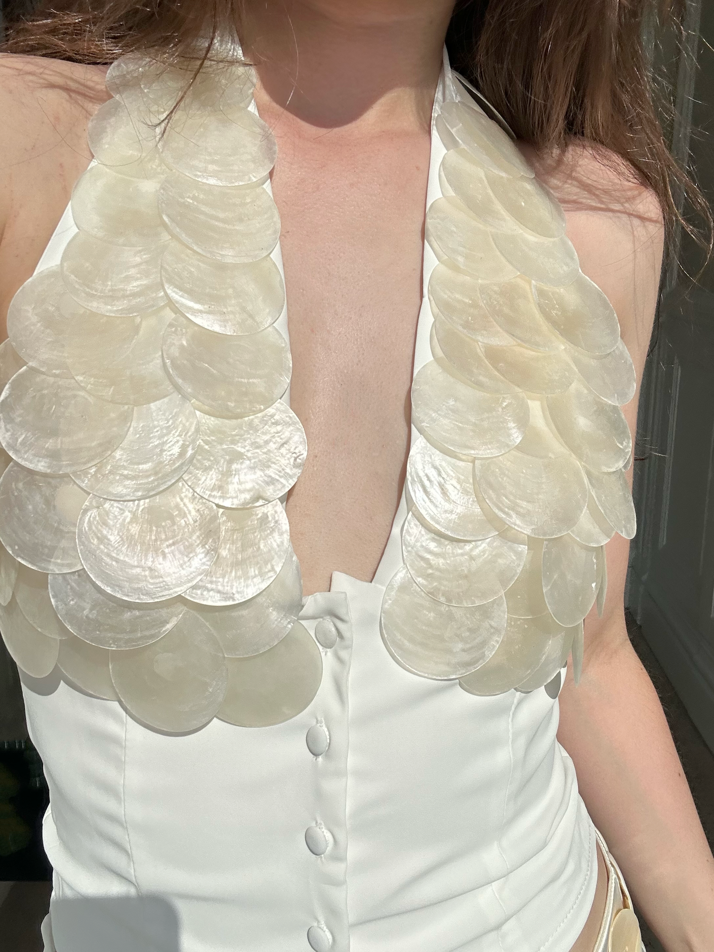 A Beaded Summer  Top