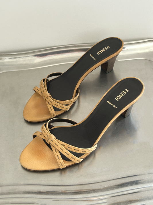 Fendi Vintage Mules