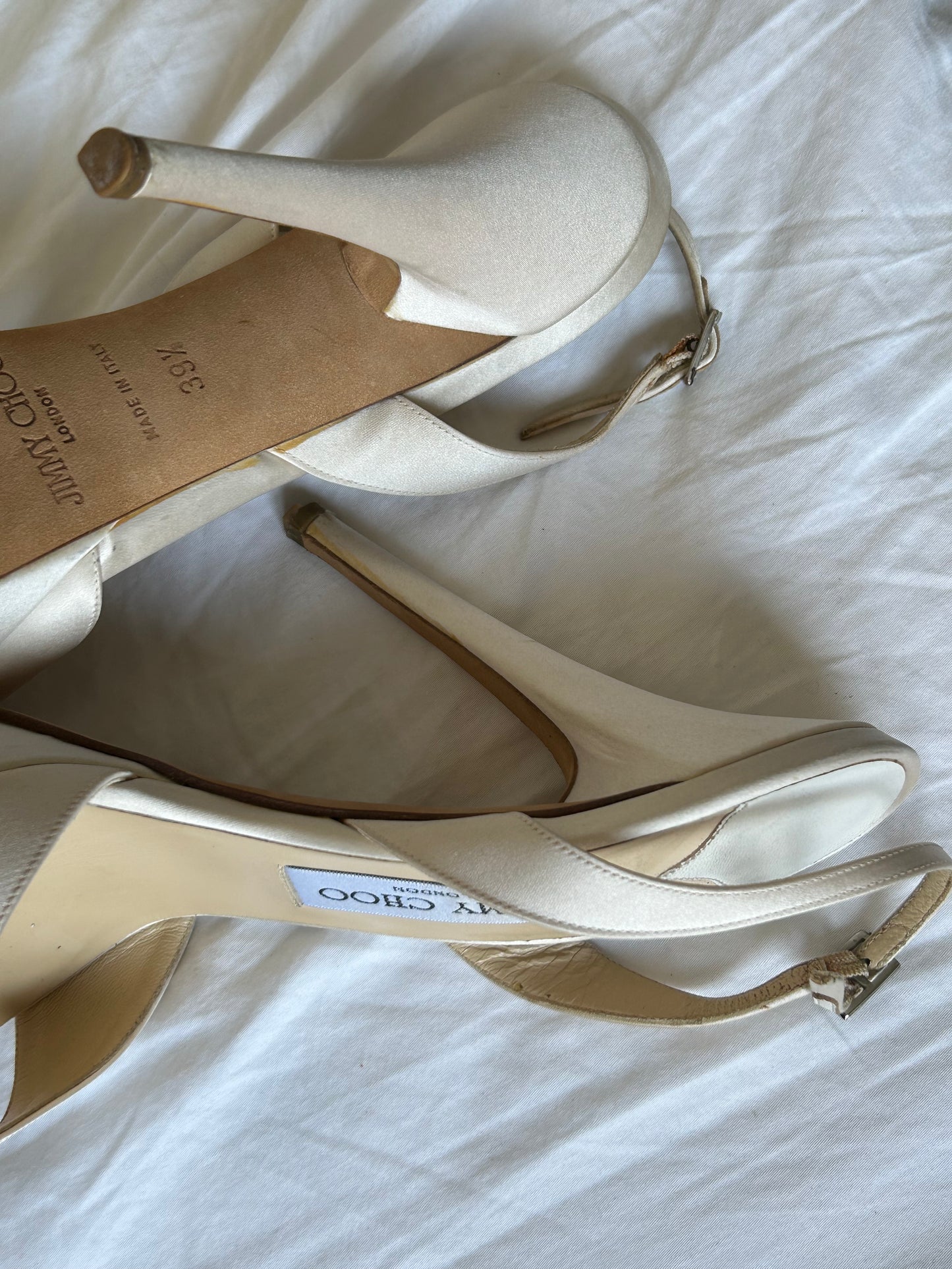 Jimmy Choo Ecru Heels