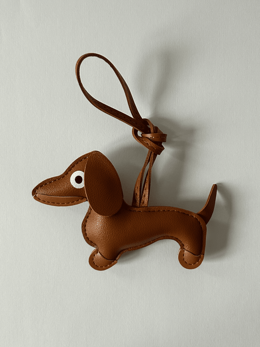 Chocolate Brown Dashdun - handbag Charm