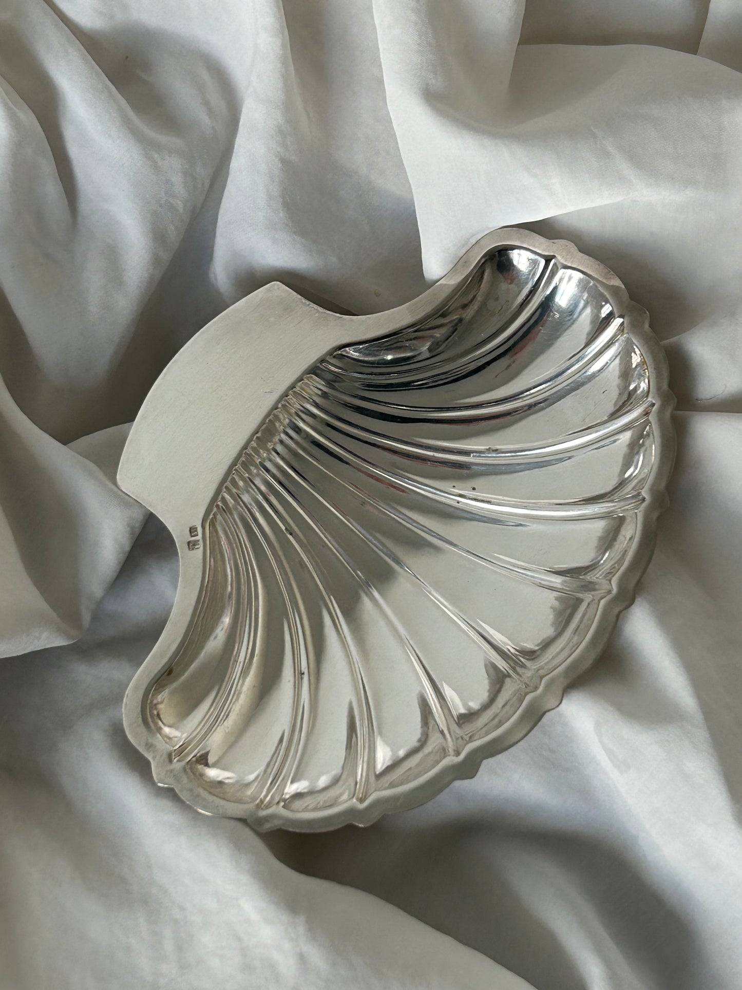 Silver-plated butter dish