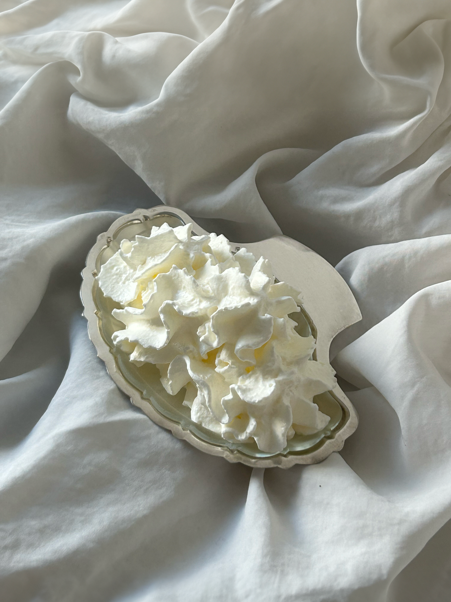 Silver-plated butter dish